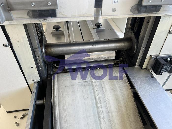 Gebraucht Horizontalschlauchbeutelmaschine TEVOPHARM - Pack-6 mit ca. 2,5 Meter Einlaufband. Baujahr 1986