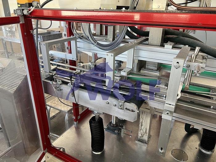 Used Kartoniermaschine MPT MINGOZZI - Type 1001, für kleine Kartons, Baujahr 2000.