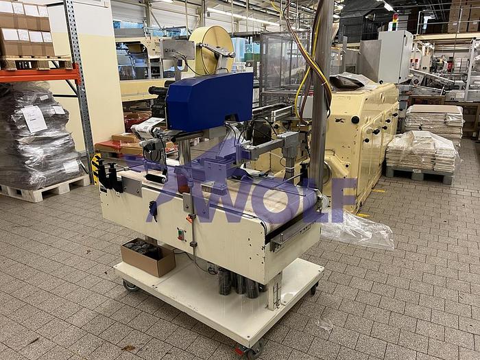 Used Etikettiermaschine ZETES AUTO ID System - Type MD-15-4/R. Baujahr 2019.