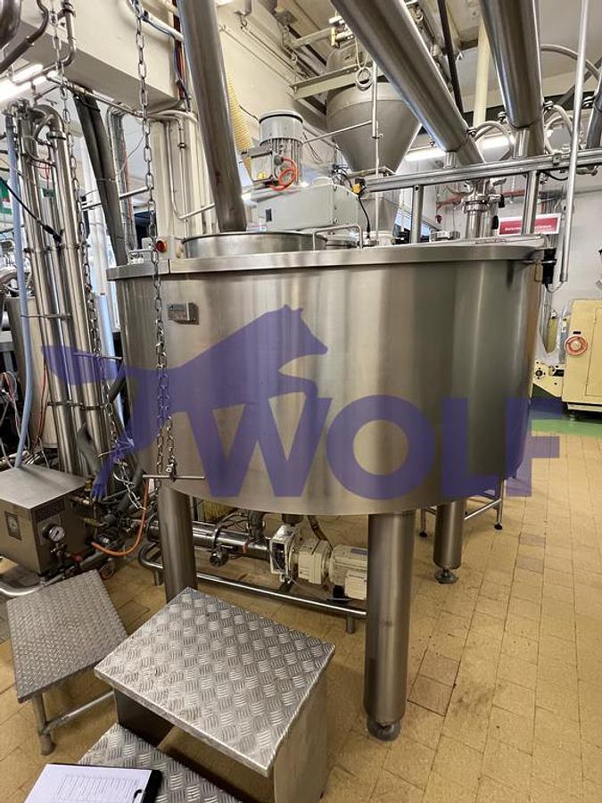 Used Storage tank CHROMATECH - with approx. 1,500 liters capacity