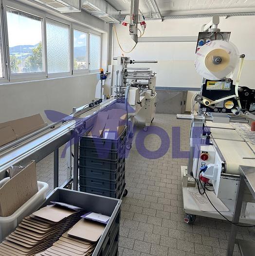 Gebraucht Transportband - ca. 120 mm Arbeitsbreite und 1.650 mm Länge.