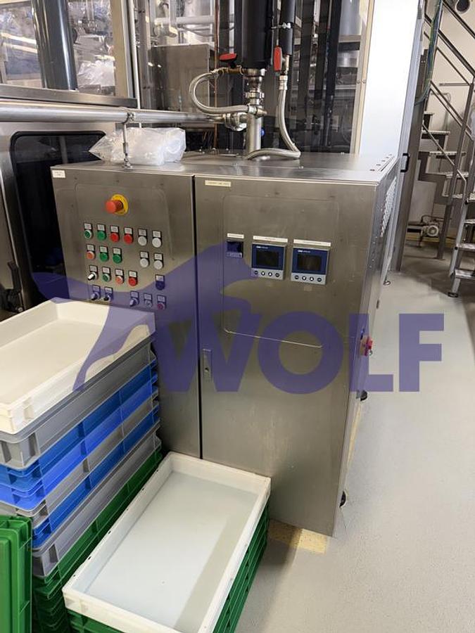 Usado Schokoladen-Gießanlage Winkler & Dünnebier - mit One-Shot + Triple-Shot-Funktion, bestehend aus