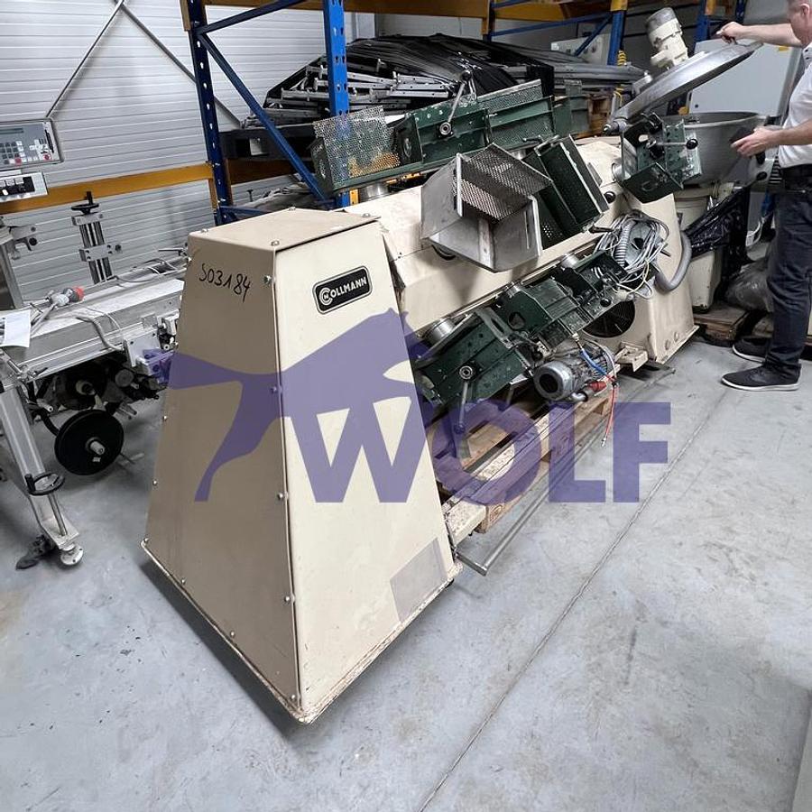 Used hollow figure spinner COLLMANN - type HS-20 with mould boxes.