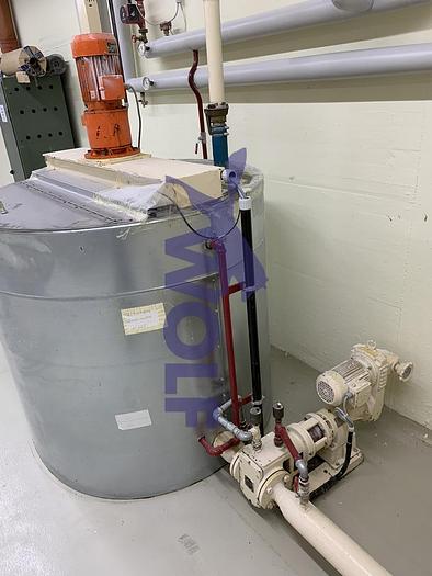 Used Chocolate tank with stirrer - with capacity of approx. 1.000 kg.