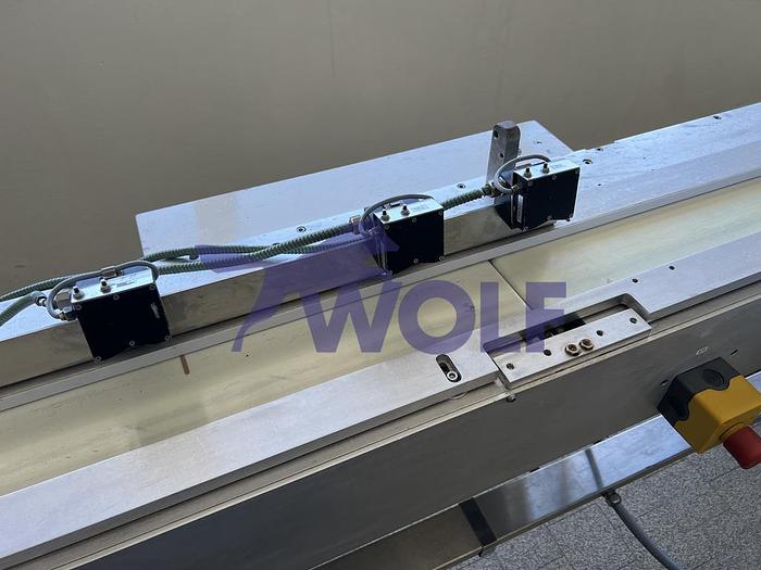 Gebraucht Horizontalschlauchbeutelmaschine TEVOPHARM - Pack-6 mit ca. 2,5 Meter Einlaufband. Baujahr 1986