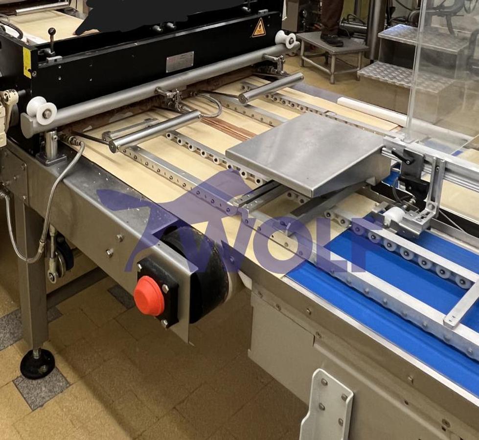 Gebraucht Waffel-Einstreichanlage TFT TANIS FOOD - für drei Schichten, Baujahr 2009