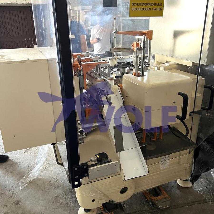 Gebraucht Stannioliermaschine RASCH - Type RU-EK, mit Klappstaion.