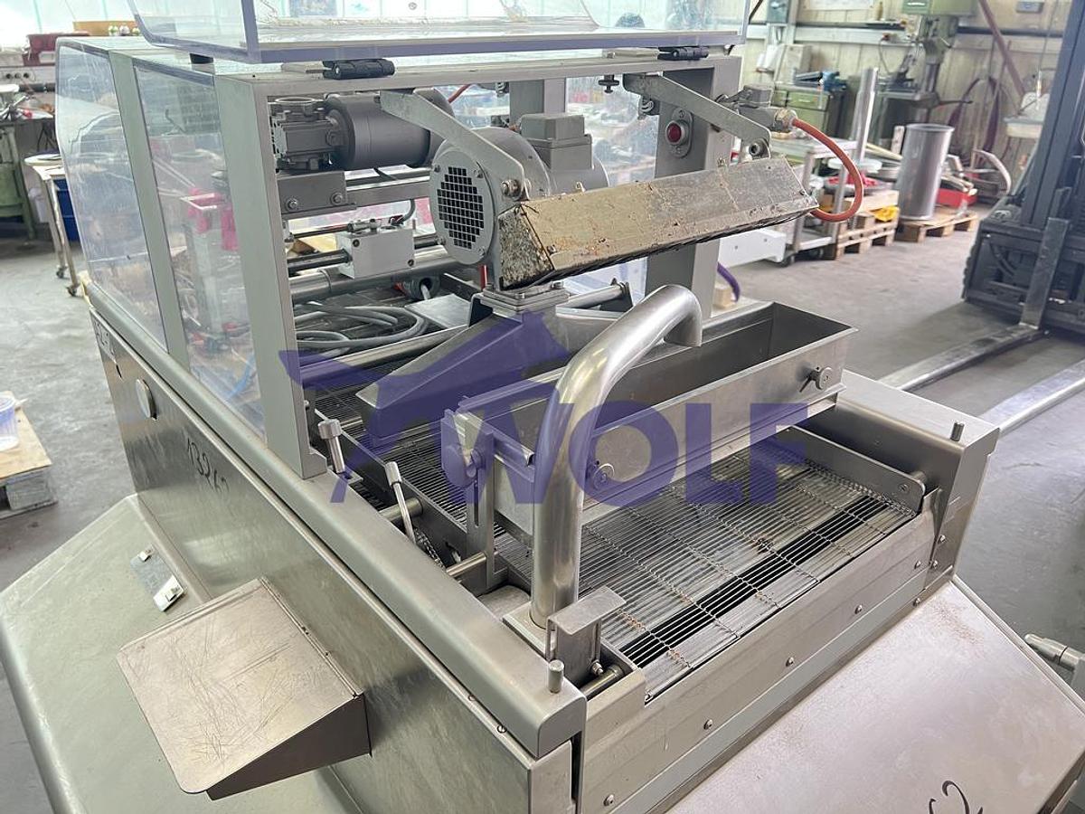 Used enrobing machine SOLLICH - Type TTS-420 with tempering machine 300-F, 2016.