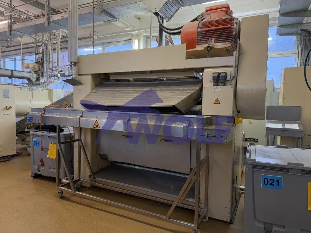 Gebraucht hydraulisches Fünfwalzwerk Lehmann - Type WF 20, 2000 mm Walzenbreite.