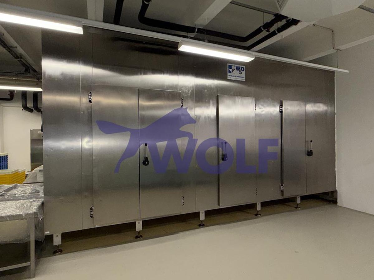 Usado Schokoladen-Gießanlage Winkler & Dünnebier - mit One-Shot + Triple-Shot-Funktion, bestehend aus