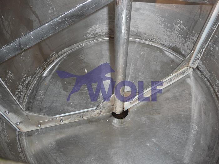 Gebraucht Dreiwellen-Universalmischer WOLF/HUBBES - Type MA-250 mit ca. 250 Liter Nutzinhalt.