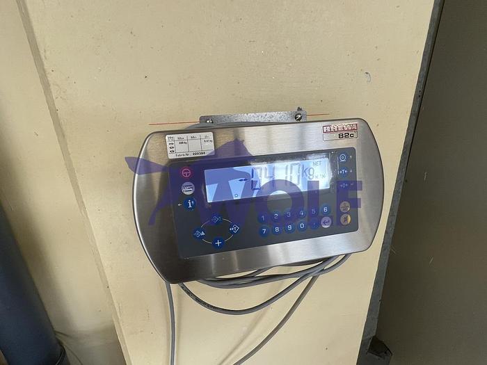 Used Bodenwaage RHEWA - Type 82-C, Wiegebereich bis ca. 300 kg.