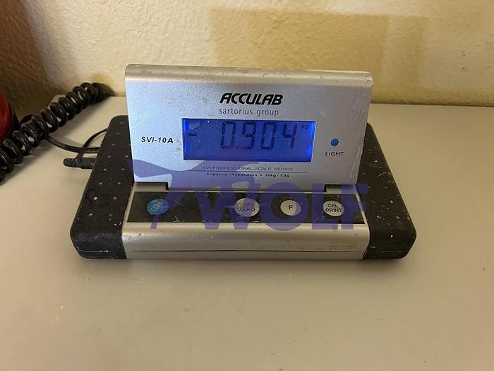 Used Kontrollwaage ACCULAB SARTORIUS - Type SVI-10A, Wiegebereich bis ca. 10 kg.