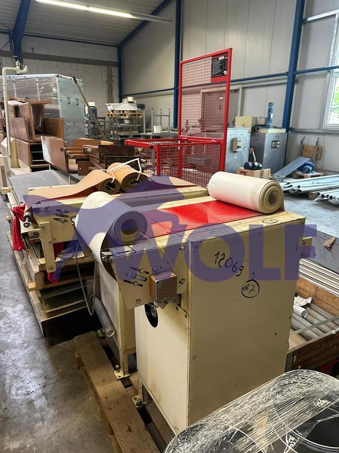 Used Cooling tunnel SOLLICH Type MK 280, YOM 1983 - with length 7 m and outlet of approx. ca. 0,6 m.
