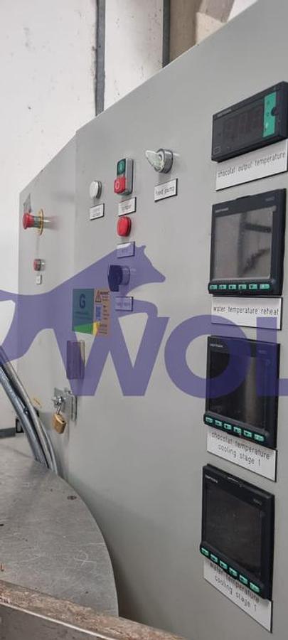 Gebraucht Scheiben-Temperiermaschine Sollich - Type MST-1000-V für 1000 kg/h