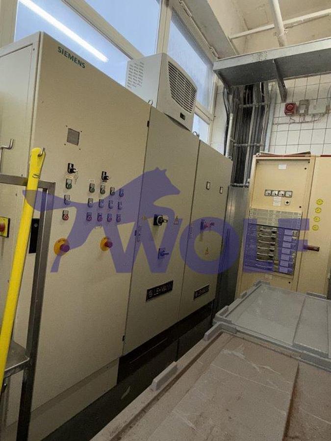 Gebraucht hydraulisches Fünfwalzwerk Lehmann - Type WF 20, 2000 mm Walzenbreite.