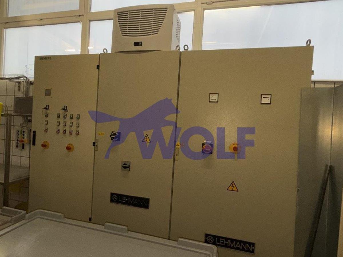 Gebraucht hydraulisches Fünfwalzwerk Lehmann - Type WF 20, 2000 mm Walzenbreite.