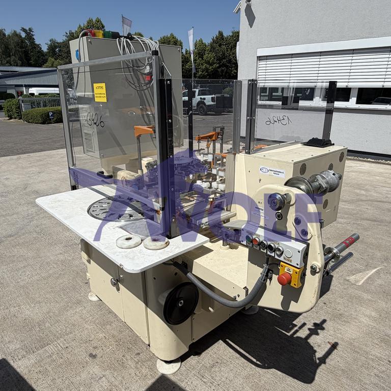 Gebraucht Stannioliermaschine RASCH - Type RU-EK, mit Klappstaion.