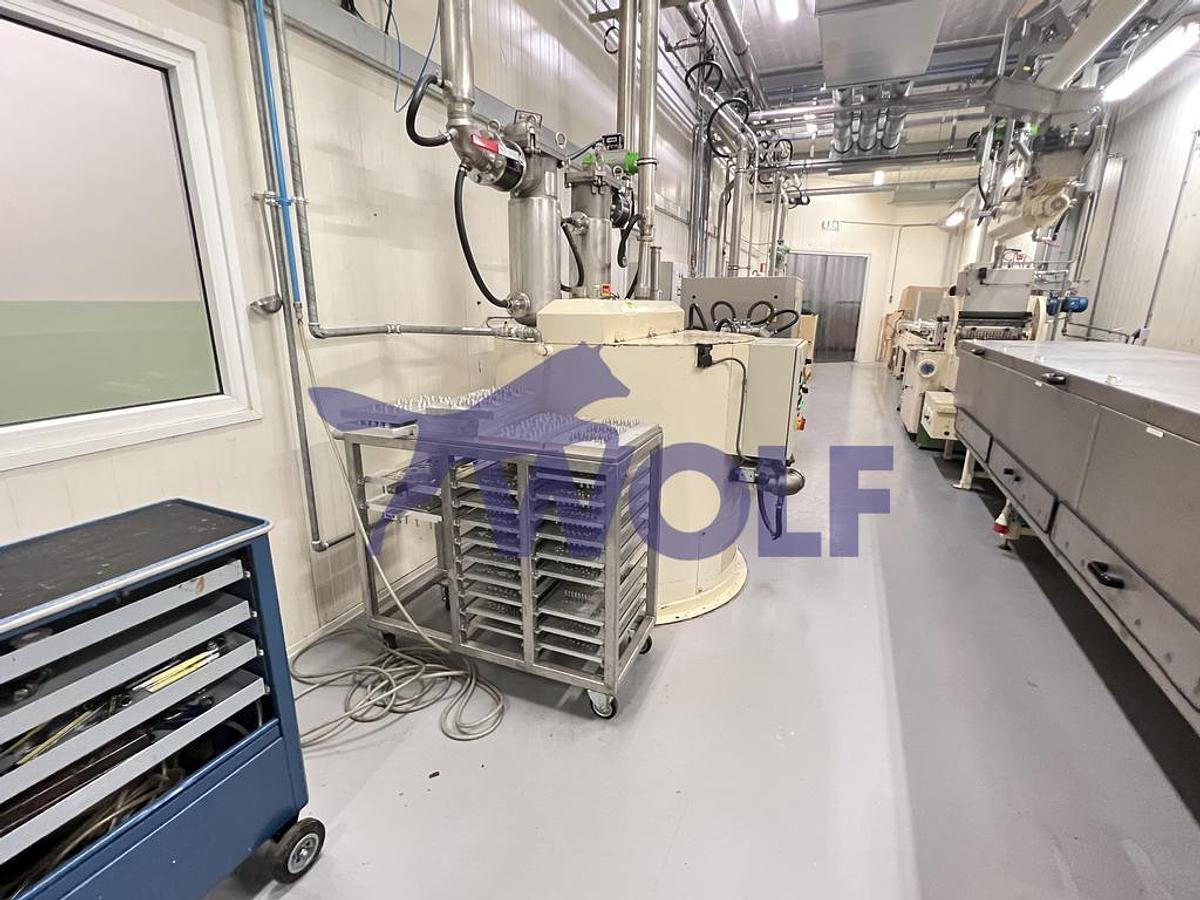 Gebraucht Eintafelanlage BINDLER zur Herstellung Tafeln - Formengröße 425 x 275 mm