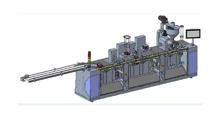 Used Modular plant for filling ice cream