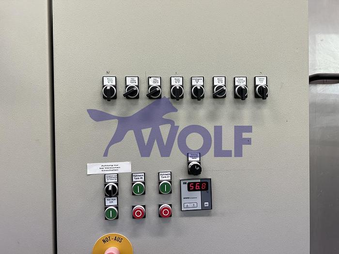 Gebraucht Schokoladenrührwerksbehälter LEHMANN - Type ERBC, ca. 2000 kg Nutzinhalt