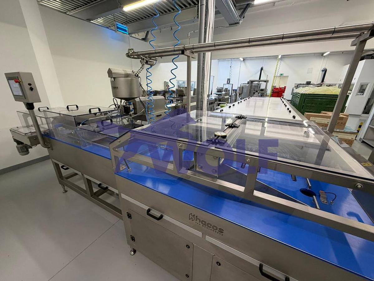 Gebraucht Schmink- und Gießanlage Hacos - für Formengröße von ca. 380 × 295 mm.