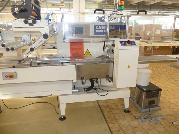 Gebraucht gebr. Horizontal-Schlauchbeutelpackmaschine ILAPAK Type Carrera-1000-PC. Baujahr 2002.