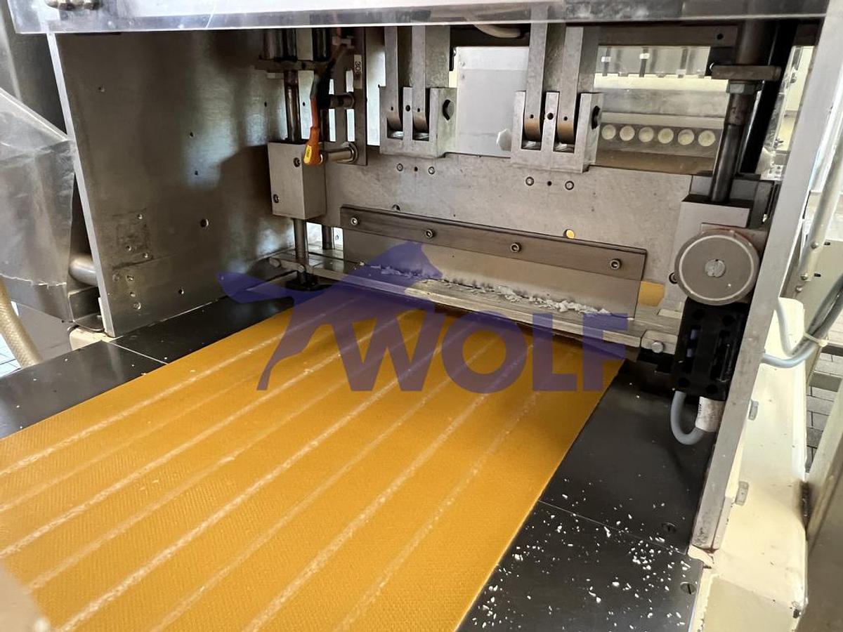 Usado Doppelkopfextruder HOPPE - Type KES-350 für 8 Stränge auf 350 mm Bandbreite.