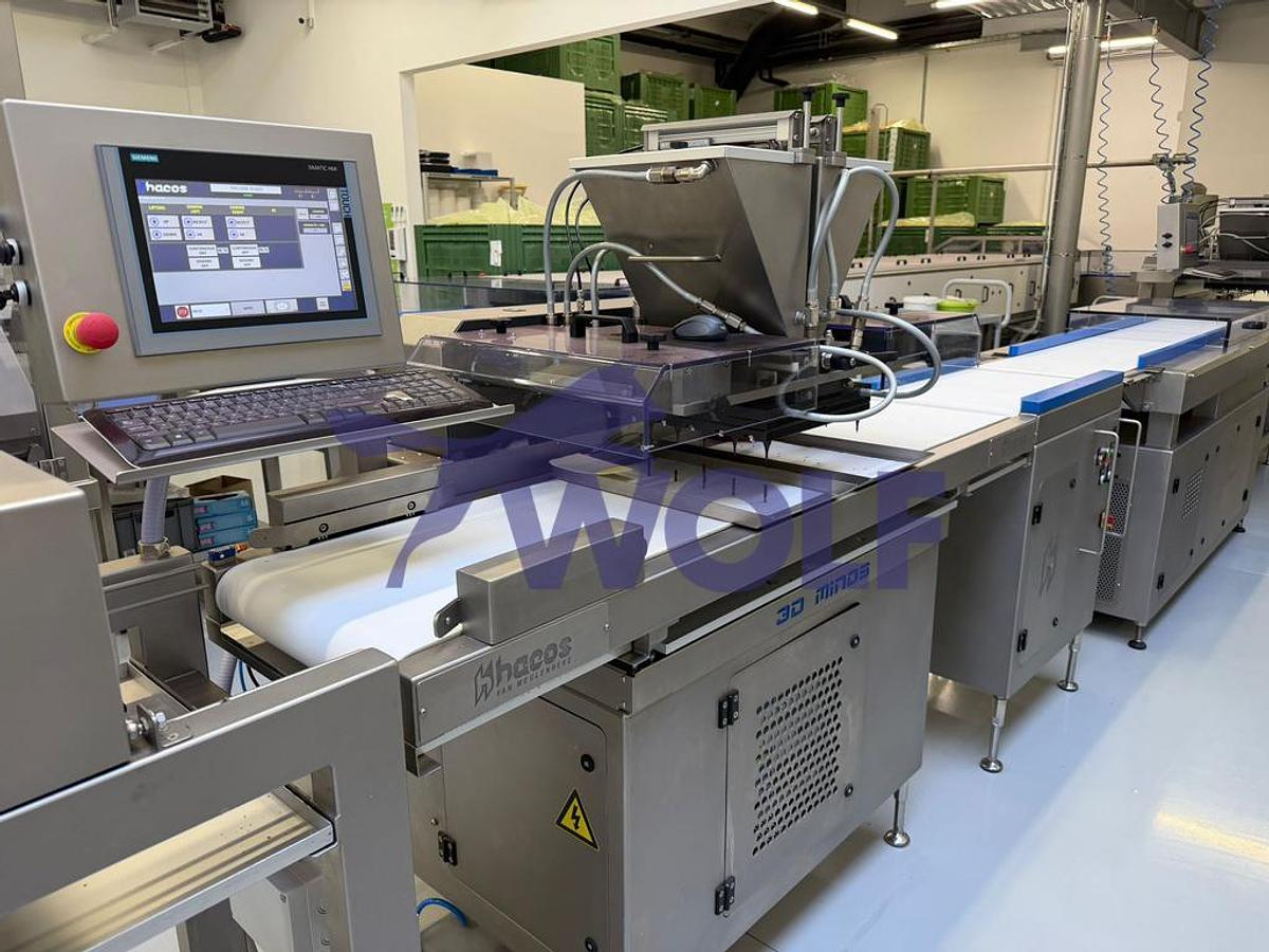 Gebraucht Schmink- und Gießanlage Hacos - für Formengröße von ca. 380 × 295 mm.