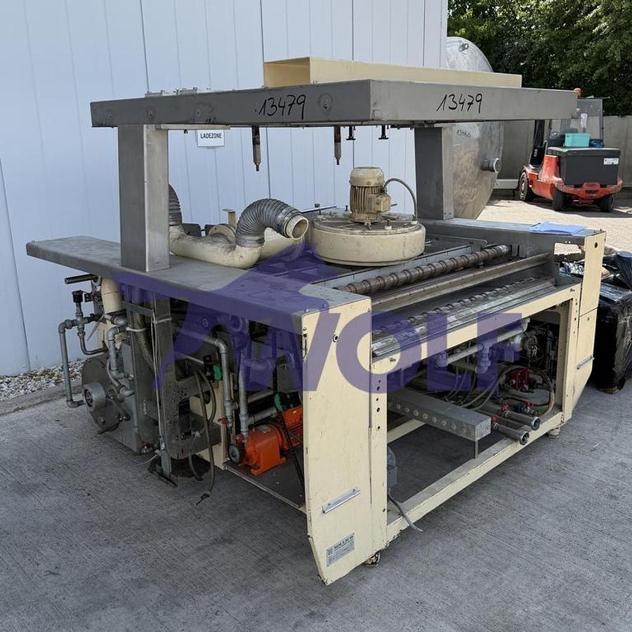 Usado geb. Überziehmaschine SOLLICH - Type M-1300 Baujahr 2003