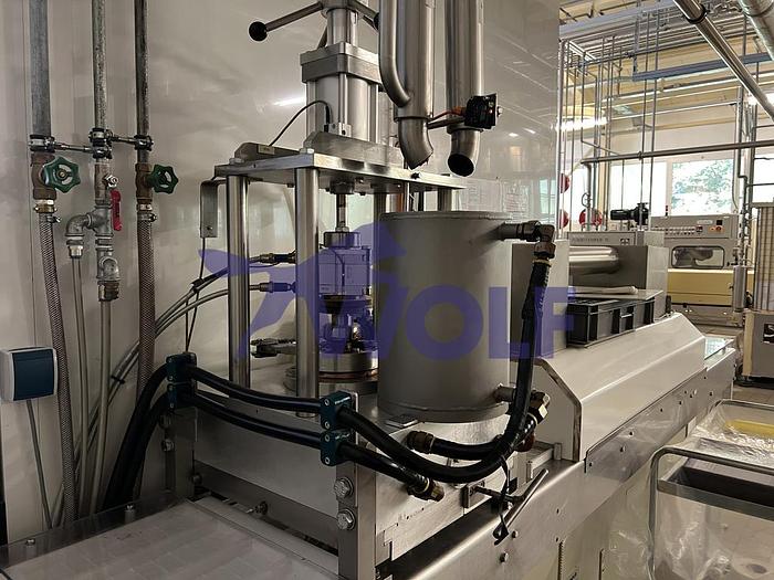 Used Used. Depositing line for blocks BINDLER - Type CRB-425, year of construction 1999.