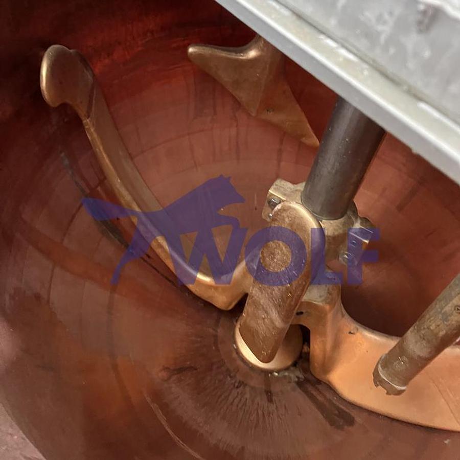 Gebraucht Universal-Kochrührwerk KLÖCKNER HÄNSEL - Type HFA, mit Kupferkessel ca. 280 Liter, 2015.