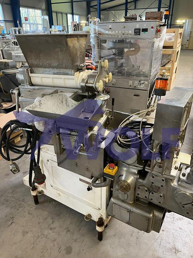 Gebraucht Form- Füll- und Portioniermaschine RHEON - Type FN-208 mit , YOM 1990.