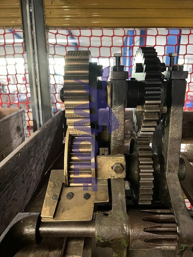 Used Hard candy roller BCH BRIERLY COLLIER - & HARTLEY Ltd. with hand crank.