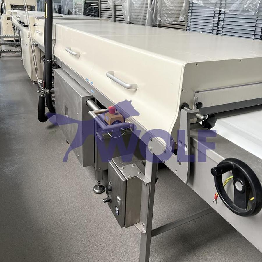 Gebraucht Kühktunnel CHOCOTEC - Type Glossmaster KK-S80 (10 Meter), Baujahr 2005.