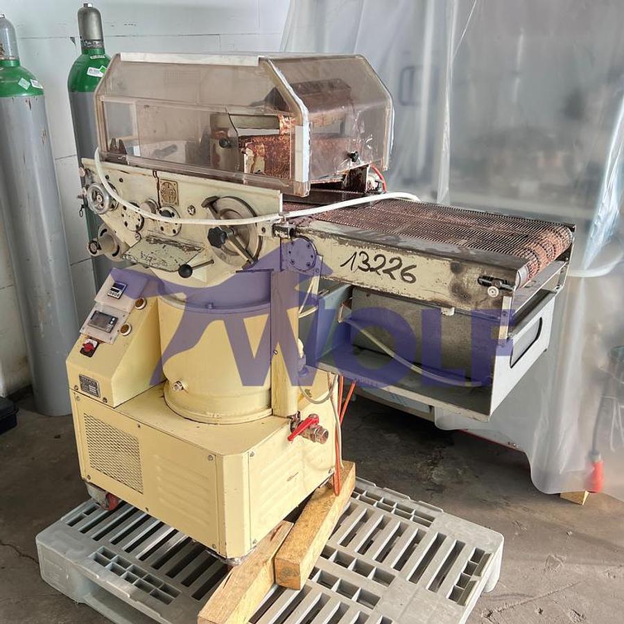 Used gebr Enrobing machine SOLLICH - Type UT-280, with tempering machine 100-F.