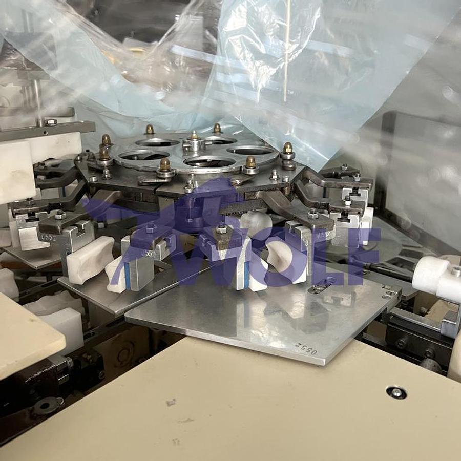 Gebraucht Stannioliermaschine RASCH - Type RU-E, mit Abrollstation.