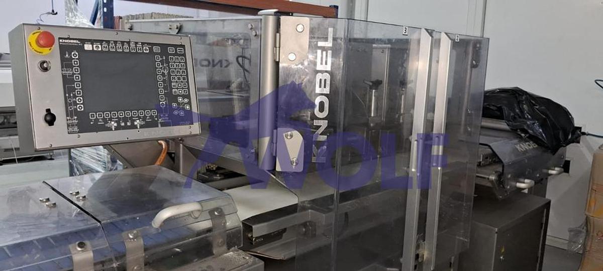 Gebraucht One-Shot Knobel Produktionsanlage - Kapazität 3 Formen / min bei Formen: 380 x 295 mm