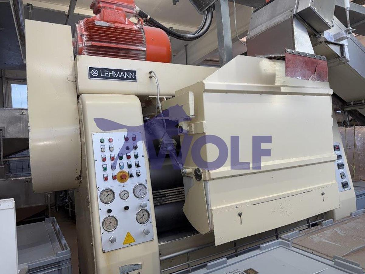 Gebraucht hydraulisches Fünfwalzwerk Lehmann - Type WF 20, 2000 mm Walzenbreite.