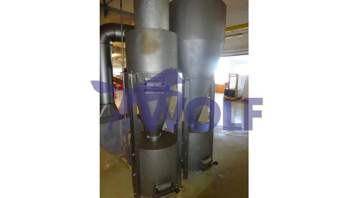 Gebraucht Kugelröster Fabrikat BARTH - Type Sirocco-300 mit Kühlschiff.