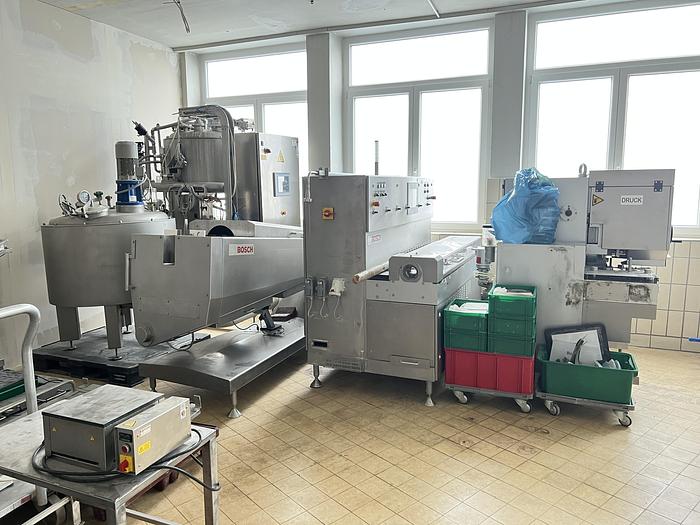 Used Hartbonbon-Prägeanlage BOSCH