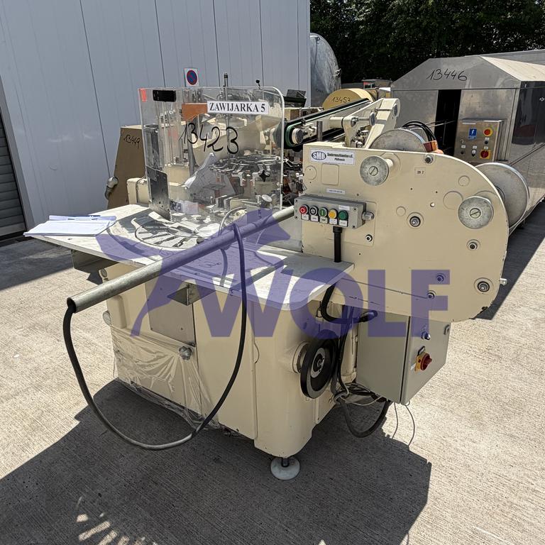 Gebraucht Stannioliermaschine RASCH - Type RU-EK, mit Abollstation.