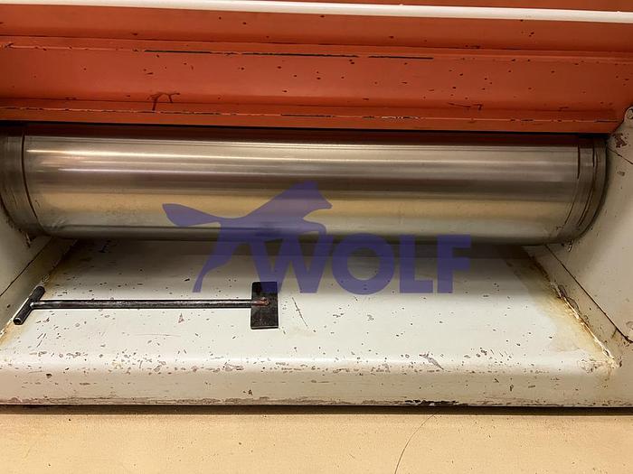 Used Fünfwalzwerk Fabrikat BÜHLER - Type SFL-1300 mit ca. 1300 mm Walzenbreite.