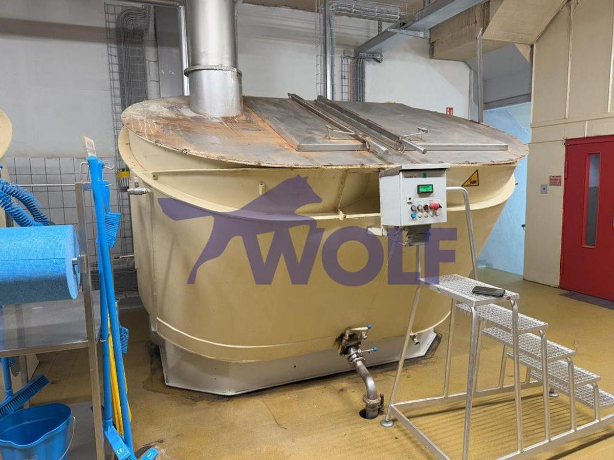 Gebraucht Trockenconche BAUERMEISTER - Type TRC-31, mit ca. 3.000 kg Nutzinhalt.