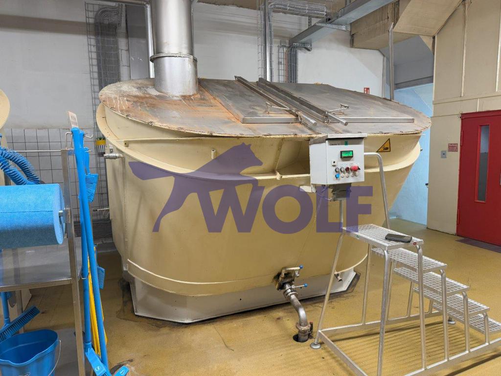 Gebraucht Trockenconche BAUERMEISTER - Type TRC-31, mit ca. 3.000 kg Nutzinhalt.