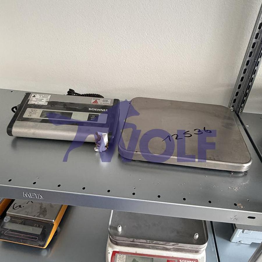 Used Digital scale SÖHNLE - type with a weighing range up to 20 kg.