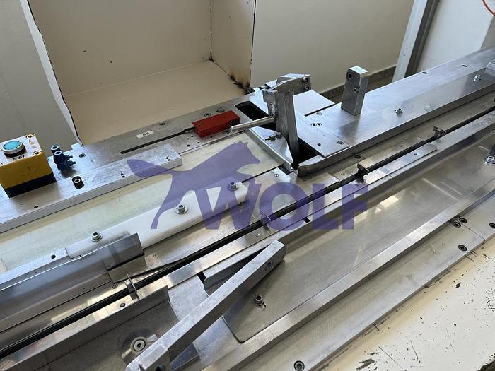 Gebraucht Horizontalschlauchbeutelmaschine TEVOPHARM - Pack-6 mit ca. 2,5 Meter Einlaufband. Baujahr 1986