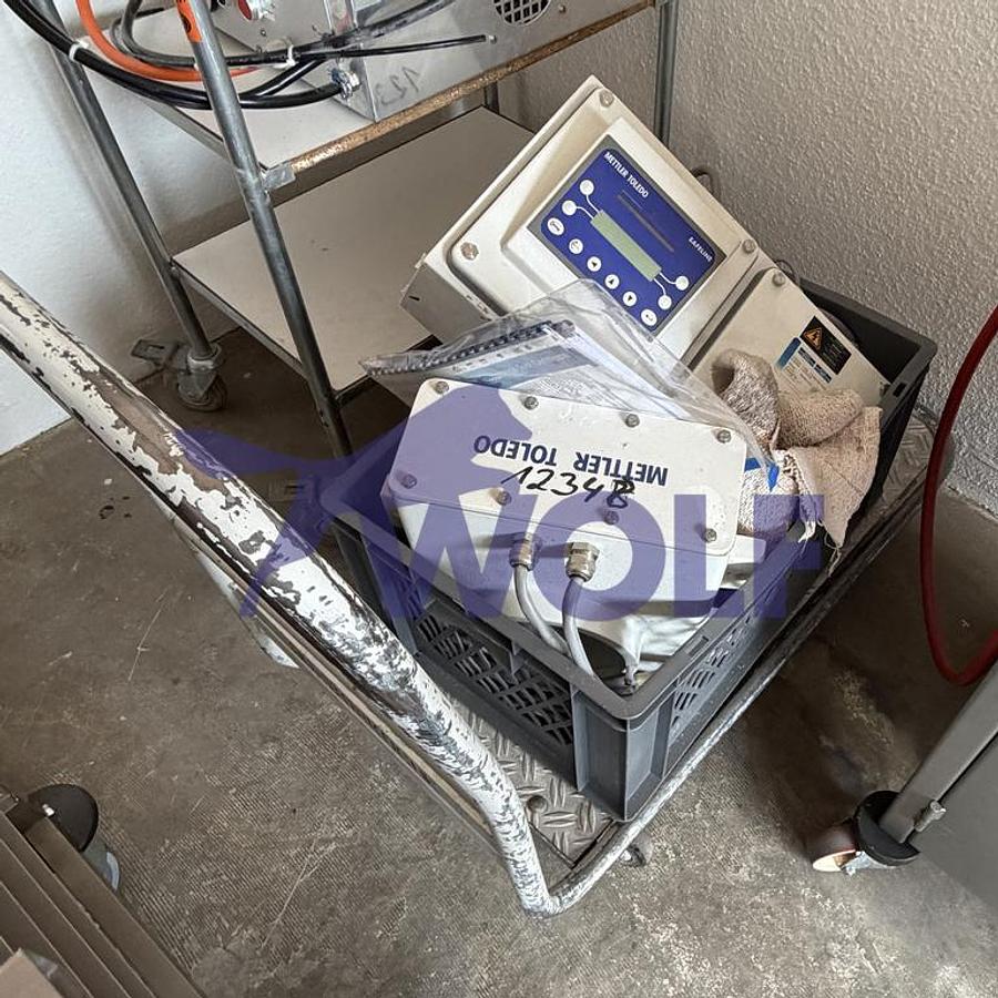 Used Tube metal detector METTLER TOLEDO-SAFELINE - Type T-SIG-150-P with approx. 150 mm coil diameter.