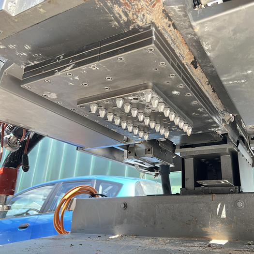 Used 2006 KNOBEL Schokoladen-Giessmaschine Type KCM Alpha CAD