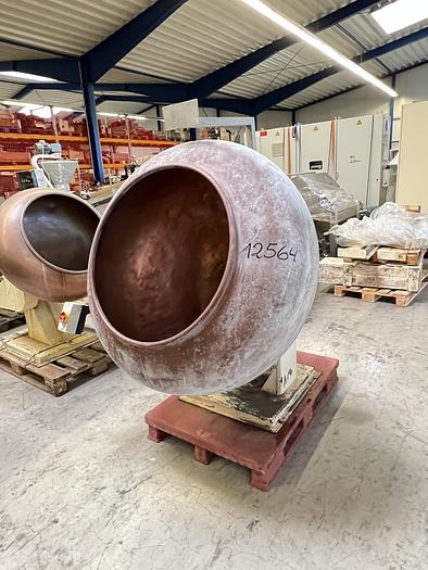 Used Kupferdrageemaschine WALTER BRUCKS Modell 8, mit regelbarer Geschwindigkeit.